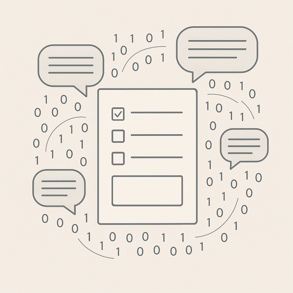 AI-powered analysis of open-ended survey responses